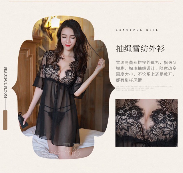 Váy ngủ sexy SX258 KELLY WANG