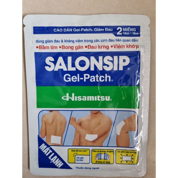 Cao Dán Salonsip - Cam kết bán hàng chính hãng