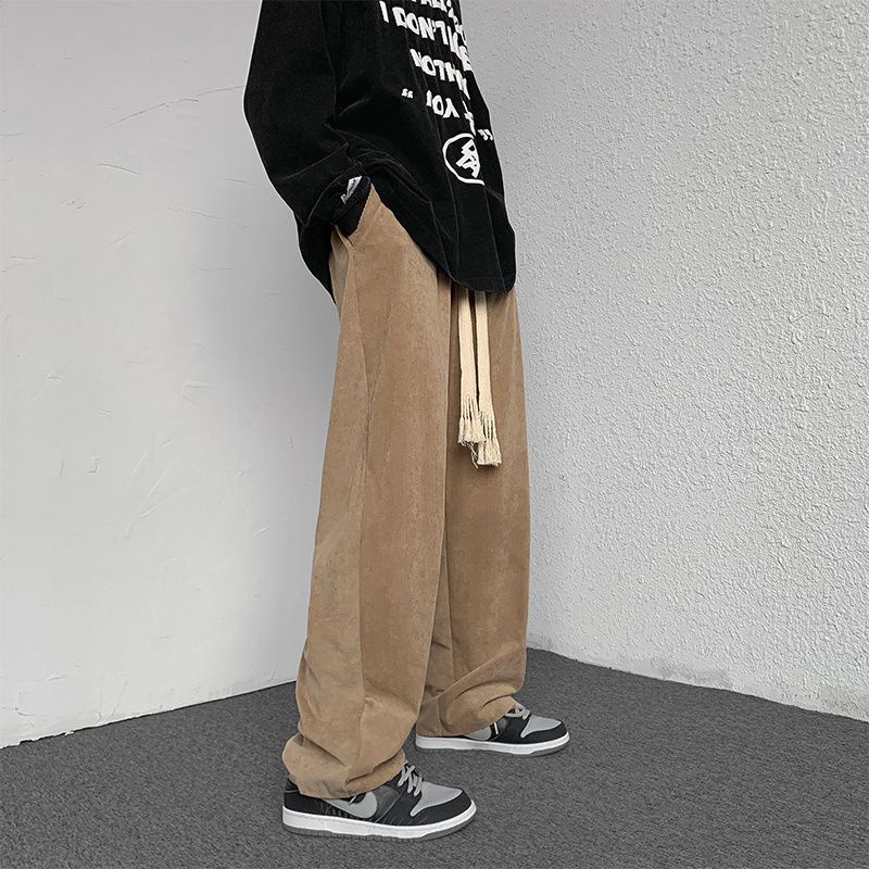Quần Dài Ống Rộng Phong Cách Hip Hop Đơn Giản Thời Trang Hàn Quốc quần baggy nam quần baggy kaki nam quần âu nam cao cấp quần nữ