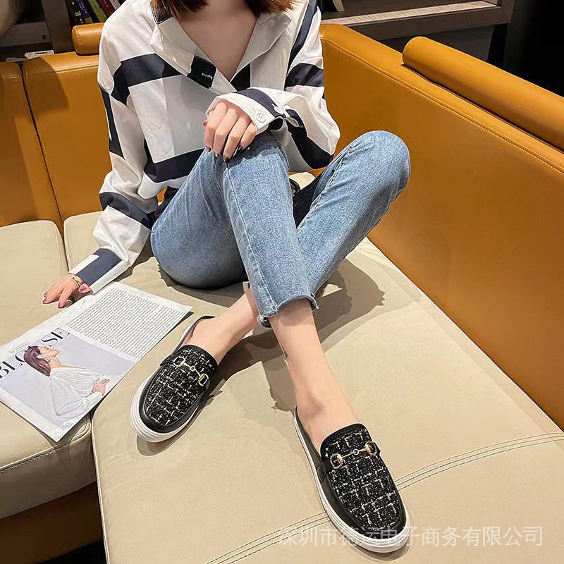Hàng Mới Về Giày Nữ Hở Gót Giúp Tăng Cường Hình Ảnh Đẹp Mãi Mãi Không Làm Tốt