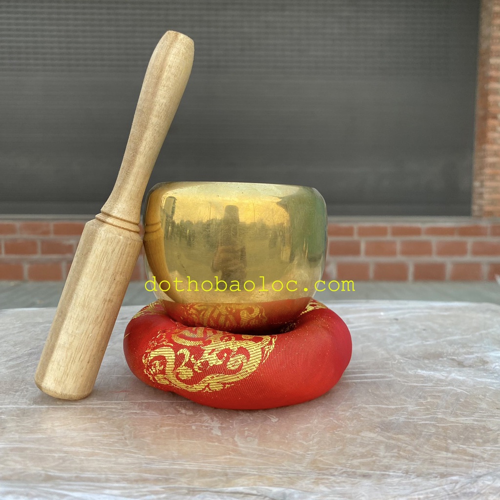 Chuông tụng kinh Phật đồng âm vang – 3 Cỡ đường kính : 8 cm, 10 cm, 12 cm