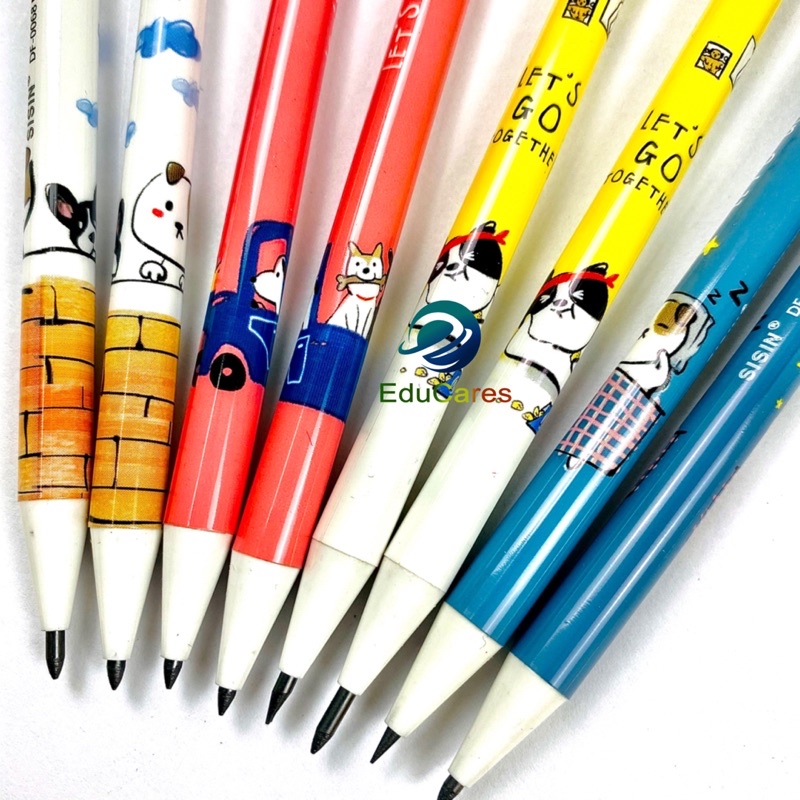 Bút Chì Bấm 2B Ngòi To 2.0mm DF-0068 thay thế cho bút chì gỗ - kèm ngòi riêng