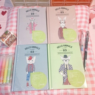 Sổ tay a6 joytop - hello animals 03