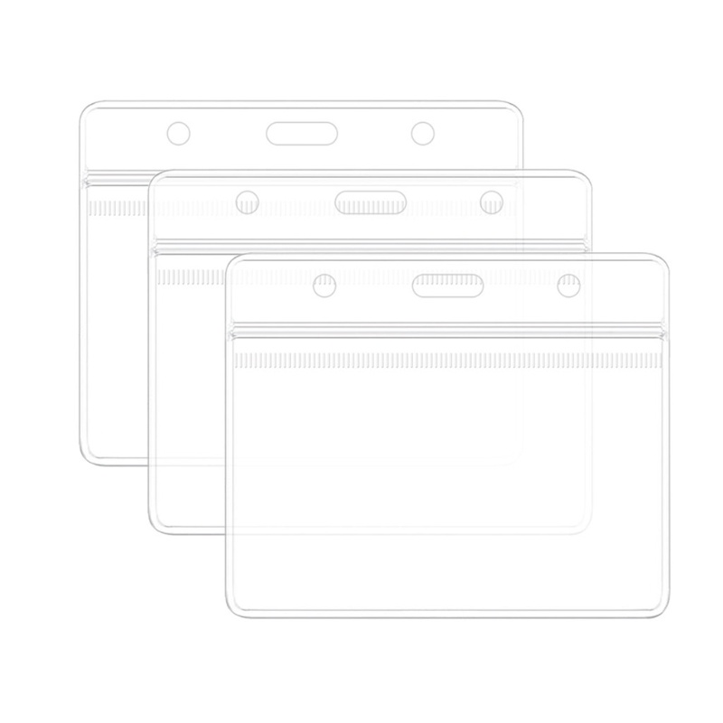 Hộp Nhựa PVC Trong Suốt Đựng Thẻ ID Chống Thấm Nước