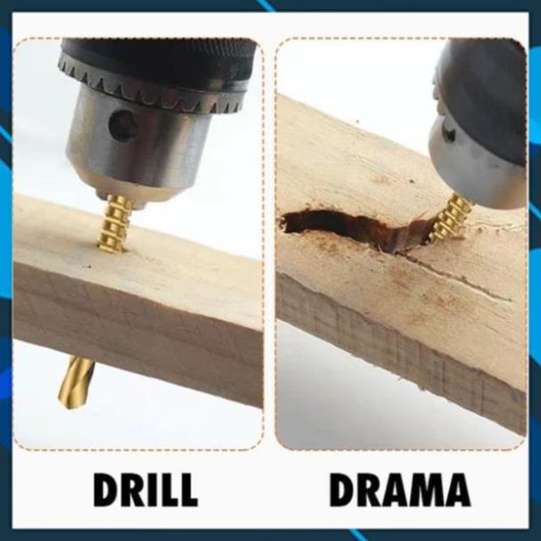 💢 Bộ 6 mũi khoan cưa đa năng DRILLPRO ( Khoét rãnh gỗ , nhựa , nhôm ) ☪️☪️☪️