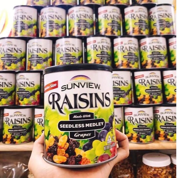 Nho khô Thập Cẩm Sunview Raisins Mỹ - 425g