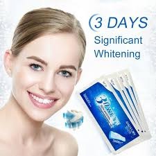 Full hộp 7 cặp - 14 miếng dán trắng răng 3D White Teeth Whitening Strips