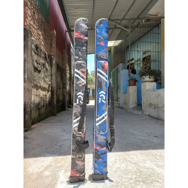 Bao Daiwa 1m25 size 2 ngăn chính - 2 ngăn phụ và 1 ngăn chính - 1 ngăn phụ