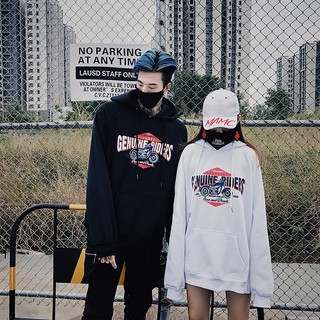 Hoodies unisex các tính form rộng áo khoác lạnh Ulzzang Hàn Quốc Order