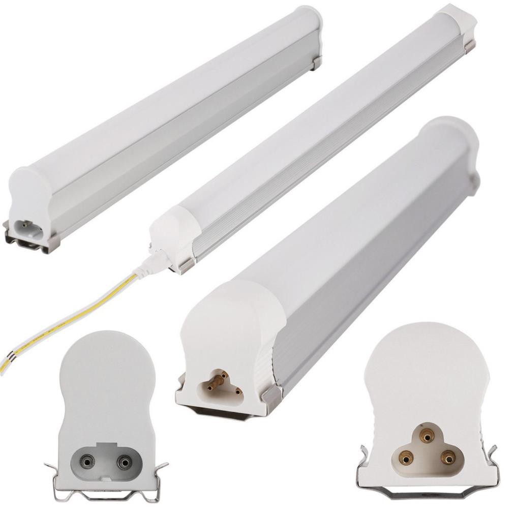 Đèn Tuýp LED Hắt Liền Máng Nhôm T5 0,6M-1,2M Ánh Sáng Trắng- Vàng #T5Nhôm