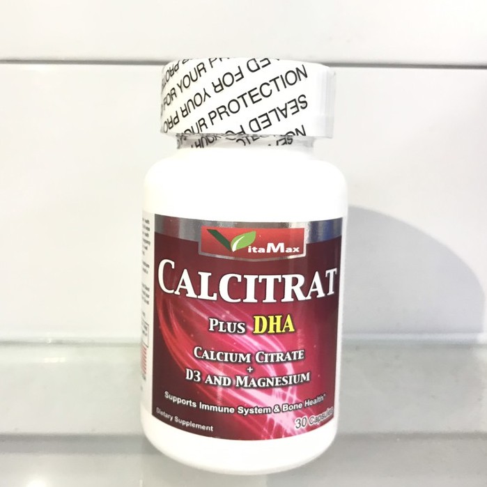 Thực phẩm bảo vệ sức khỏe CALCITRAT là Viên uống bổ sung bổ sung Canxi, Vitamin D3 và Khoáng chất.