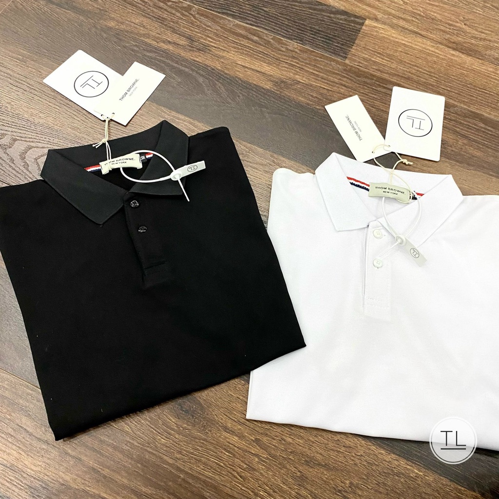 Áo Phông Thome Viền 3 Sọc Tay Cho Nam-KENT SHOP