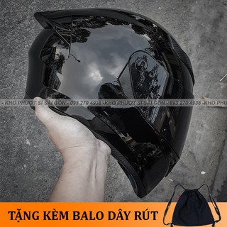 Mũ nón bảo hiểm Fullface đen bóng siêu ngầu Royal m138B phiên bản giới hạn - Nón fullface đen bóng m138 chính hãng