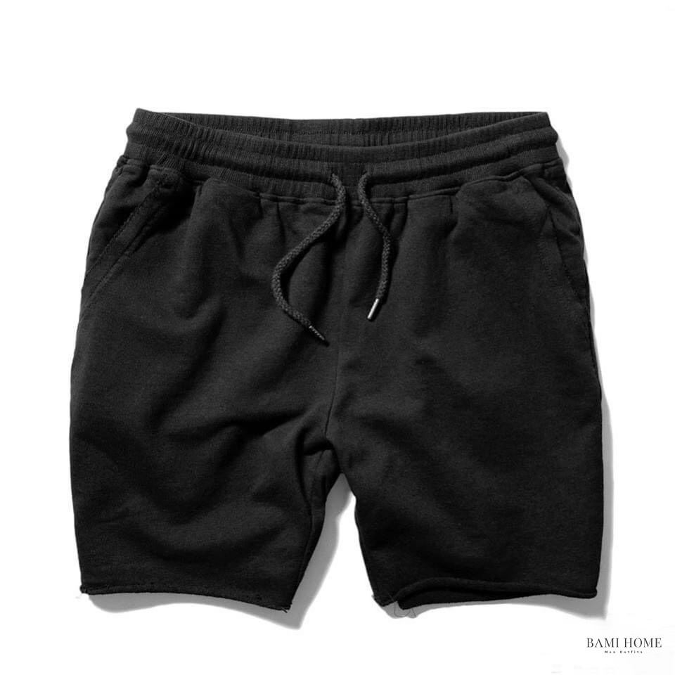Quần short nỉ cao cấp BAMI HOME phong cách unisex dễ phối đồ QSN- 005 | BigBuy360 - bigbuy360.vn