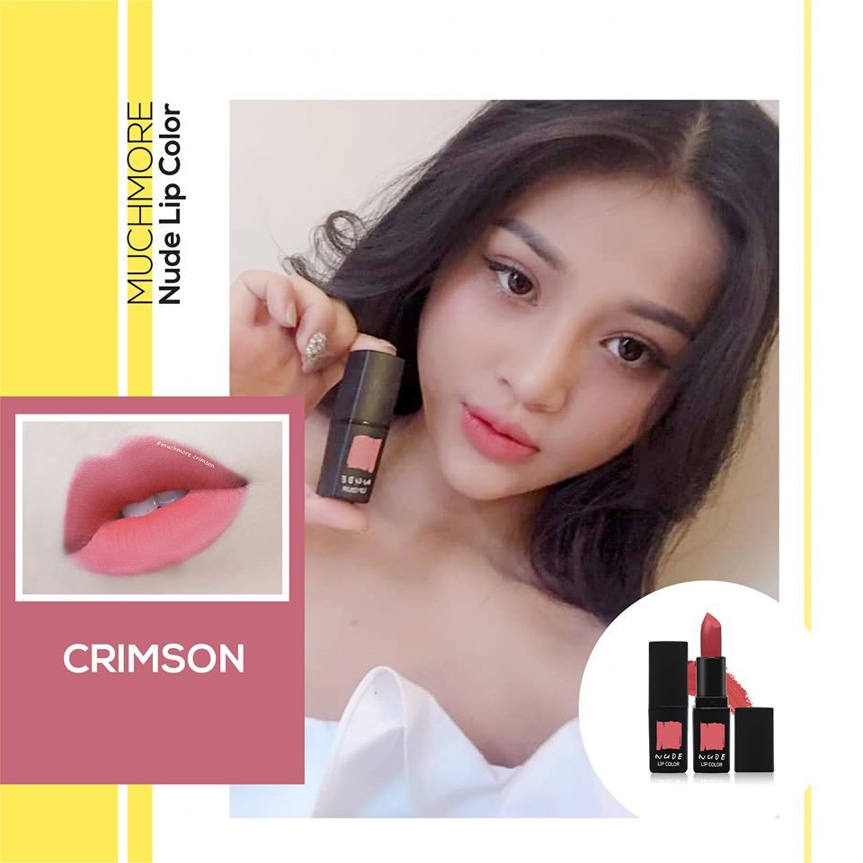 [ĐỌC KỸ MÔ TẢ] Son thỏi lì MUCH MORE -dòng son làm cả giới fashionista lẫn beauty blogger sôi sục 2019