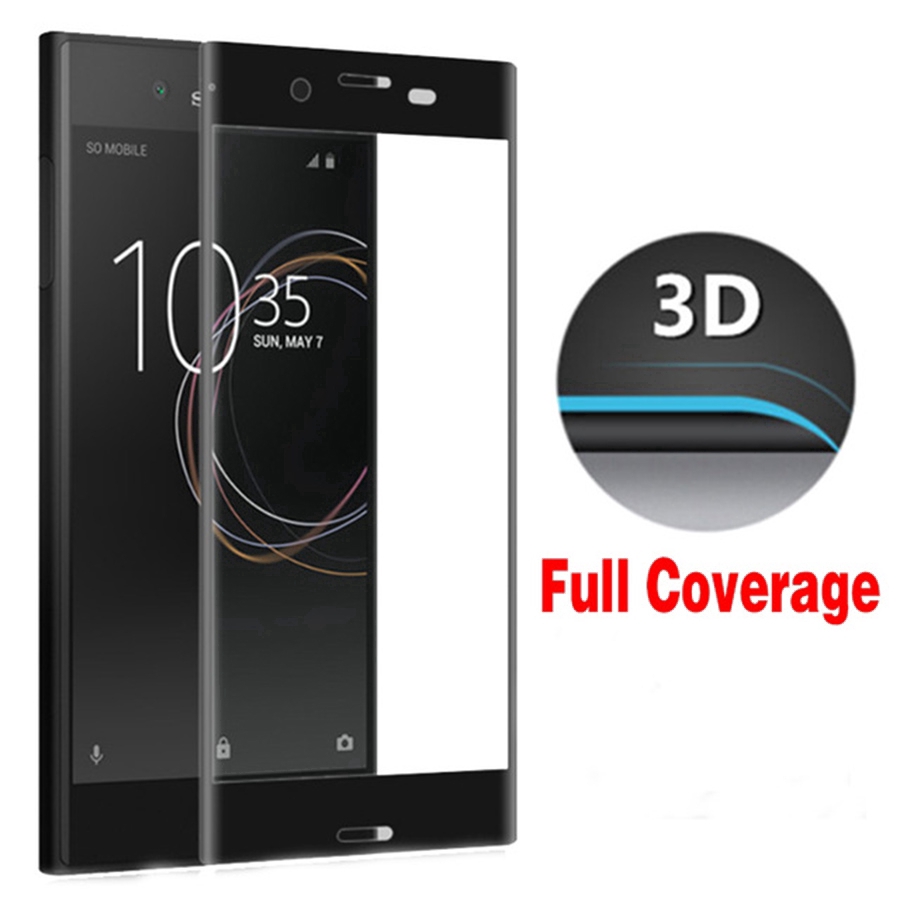 Sony Xperia 1 5 10 II XA1 Ultra XA2 XA3 Plus XZ4 XZ5 20D Full Cover Bảo vệ màn hình bằng kính cường lực trong suốt