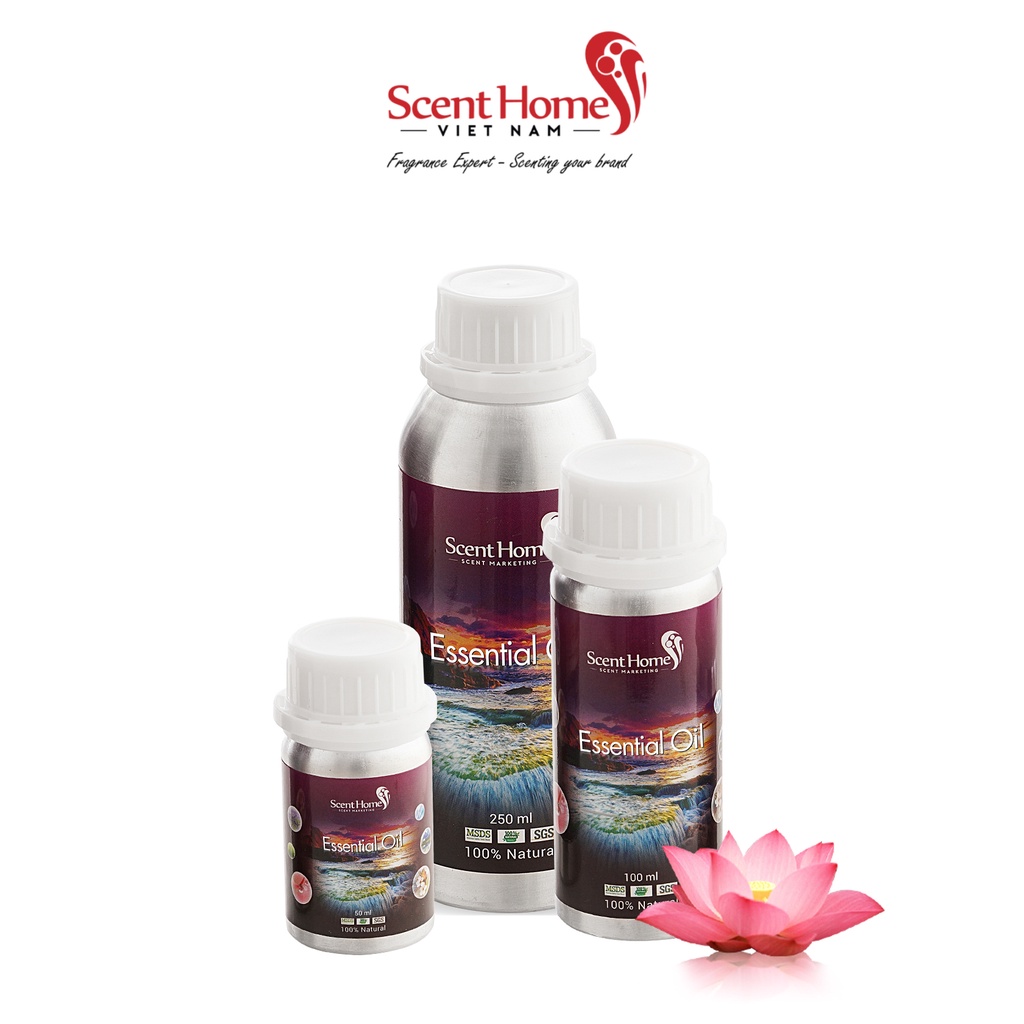 [Chính hãng] Tinh dầu Lily and Lotus - ScentHomes (Lily and Lotus - 50ml,100ml,250ml)