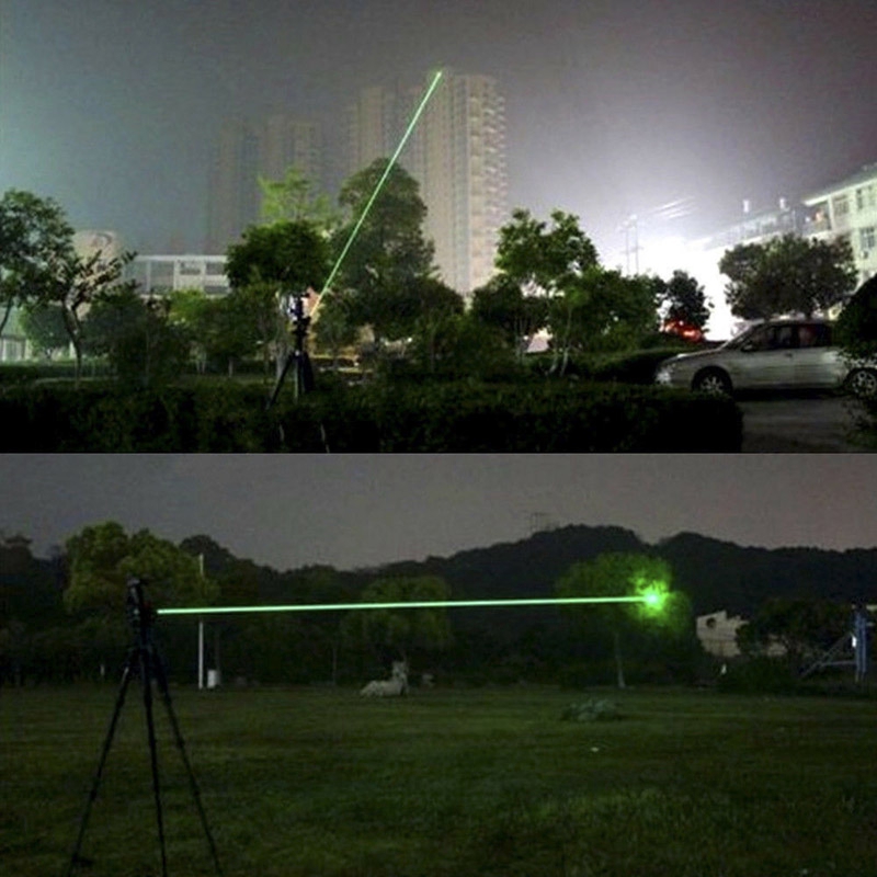 Bút con trỏ laser màu xanh lá cây 10 dặm 532nm tiện lợi
