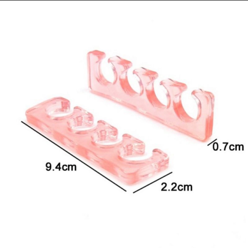 Kẹp tách ngón tay tách ngón chân bằng silicon