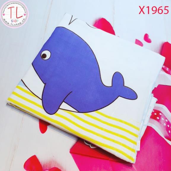 KHĂN TẮM HỌA TIẾT CÁ HEO NGỘ NGHĨNH CHO BÉ YÊU