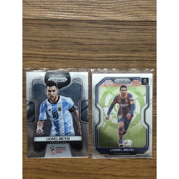 Thẻ Messi Prizm các mùa
