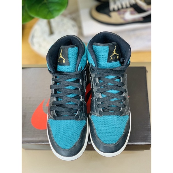 Giày thể thao chính hãng Nike Jordan 1 Rio teal 2hand