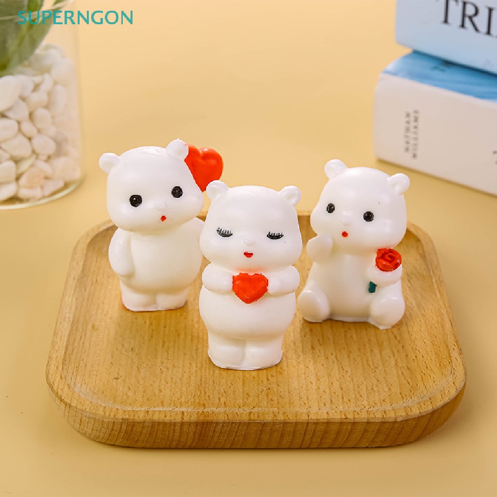 Khuôn Silicon Làm Bánh Hình Gấu Siêu Dễ Thương