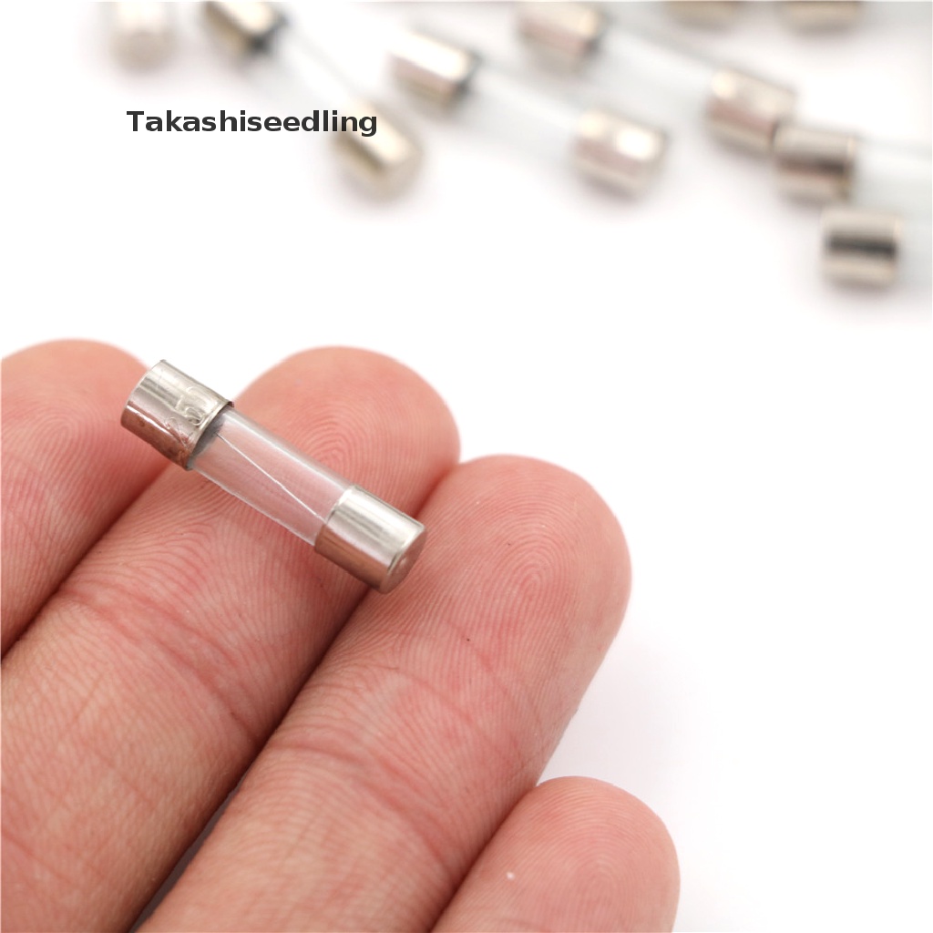 Bộ 100 Linh Kiện Điện Tử 2A 250V 2A 5mm x 20mm F2AL250V Kính