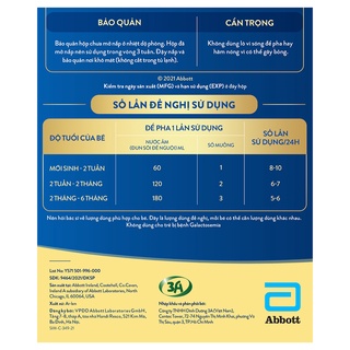 [Date 8.2025] Sữa Similac 5G lon số 1 Lon 900g