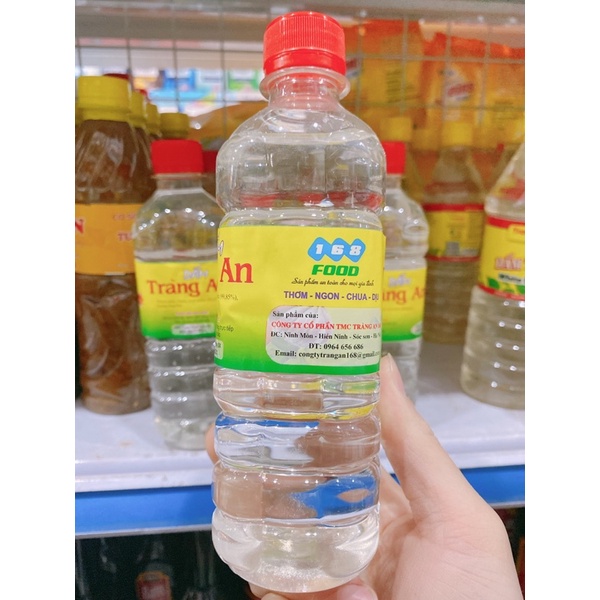 DẤM TRẮNG TRÀNG AN 450ML [CÓ SẴN]