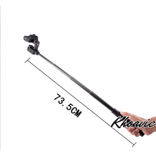 Gậy nối dài Gimbal - Hợp kim nhôm ngàm 1/4 inch chiều dài tối đa 73cm