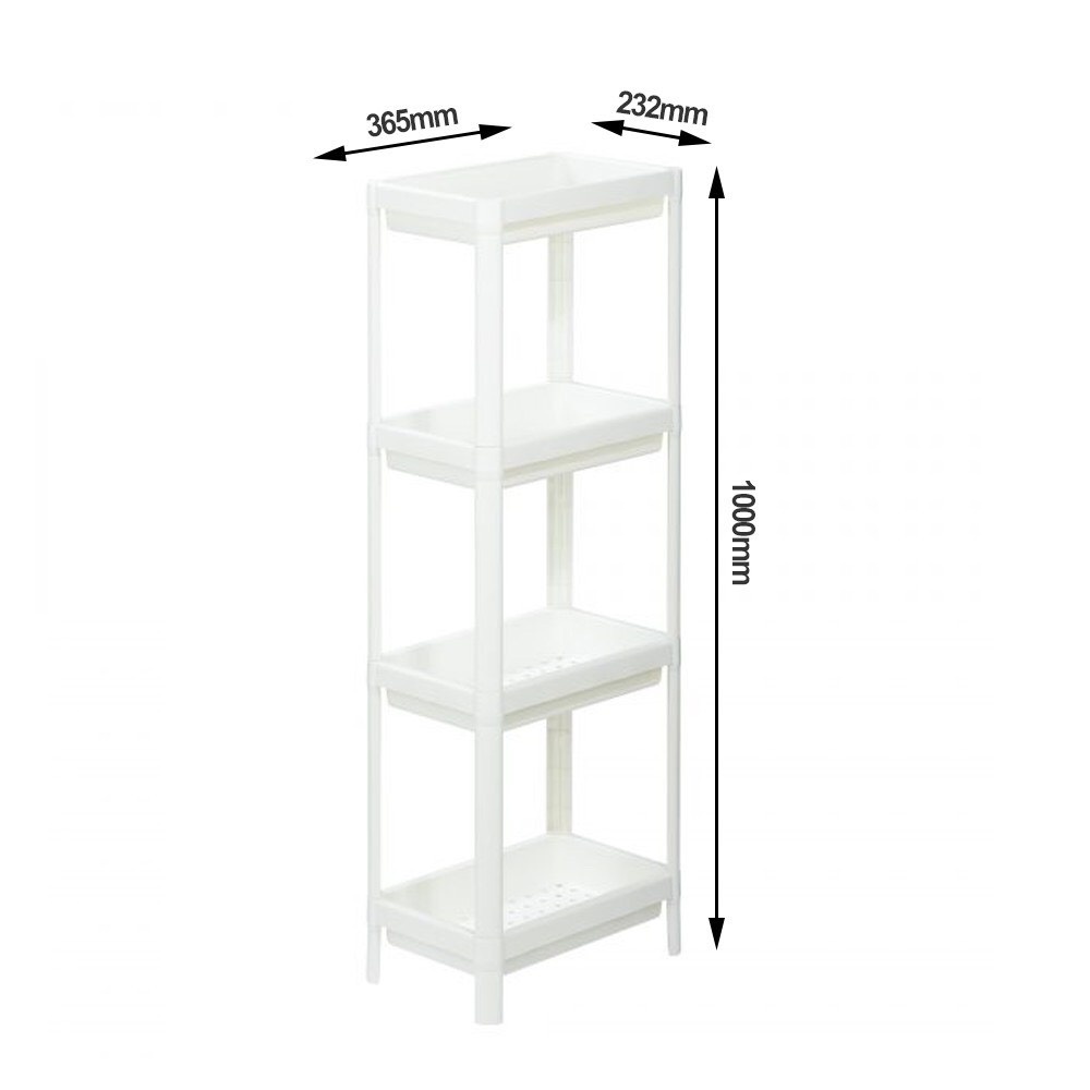 Kệ nhà tắm -Kệ nhựa Đa Năng 4 Tầng Inochi Nhựa Đựng Gia Vị Nhà Bếp thông minh Cao Cấp | BigBuy360 - bigbuy360.vn