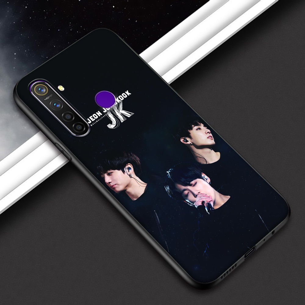 Realme 2 3 5 5i 5s 6 C2 C3 6i Q Pro TPU Soft Silicone Case Casing Cover PZ22 Bangtan Band Jeon Jung Kook