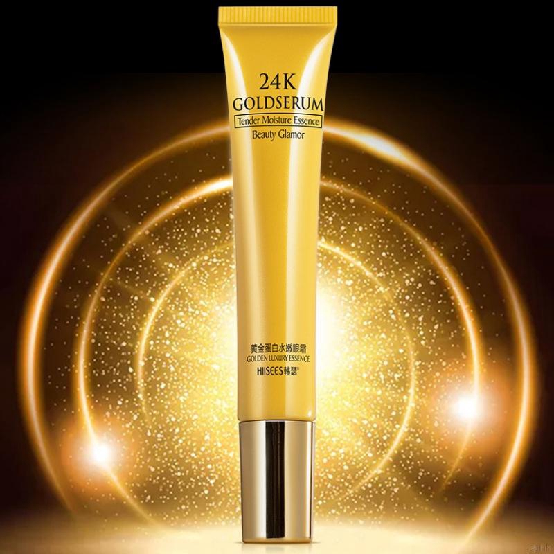 [Hàng mới về] Kem dưỡng mắt tinh chất vàng 24K dưỡng ẩm, làm mờ quầng thâm mắt | BigBuy360 - bigbuy360.vn