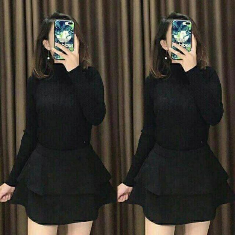 Áo thun nữ đẹp👄FREESHIP👄Áo thun nữ dài tay cổ lọ