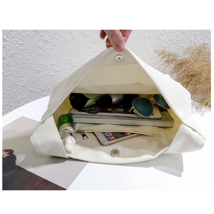 Túi Xách Canvas Cỡ Lớn Thời Trang Dành Cho Nữ