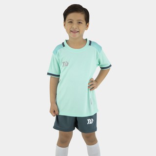 Bộ Quần Áo Bóng Đá Trẻ Em Bulbal Olas Kid Xanh Bạc Hà