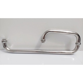   Tay nắm cửa vách tắm kính bo tròn inox 304 chống gỉ