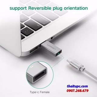 Đầu chuyển USB 3.0 to USB Type-C  Ugreen UG-30705