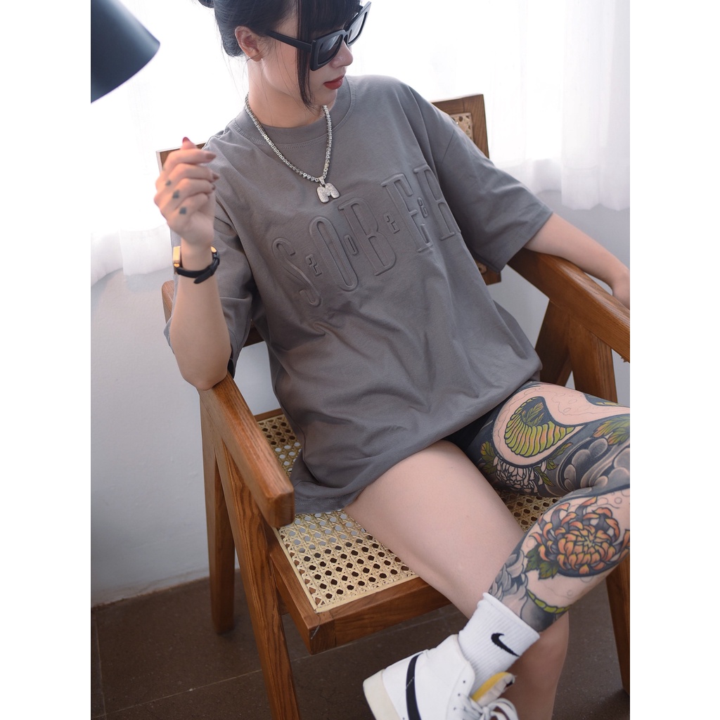 Áo Thun Sober Embossed Tee Form Rộng