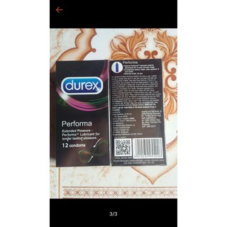 Hộp BCS Durex Performa hộp 3 chiếc