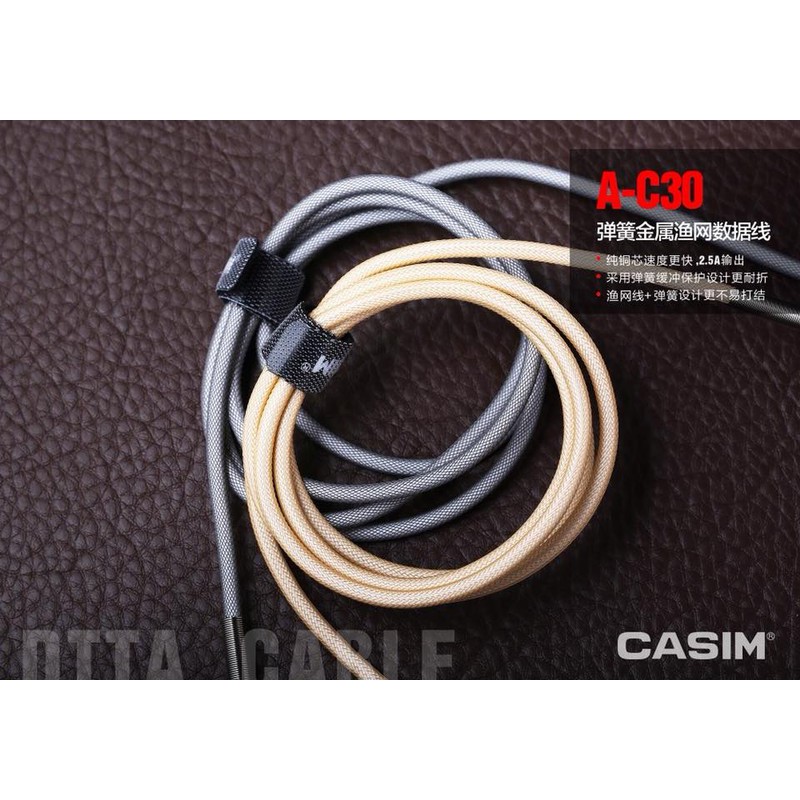 Cáp Sạc Casim C30- Cáp sạc chính hãng C30 - Cáp chính hãng casim -Dây cáp sạc Iphone/ Android/ type C C30 Casim