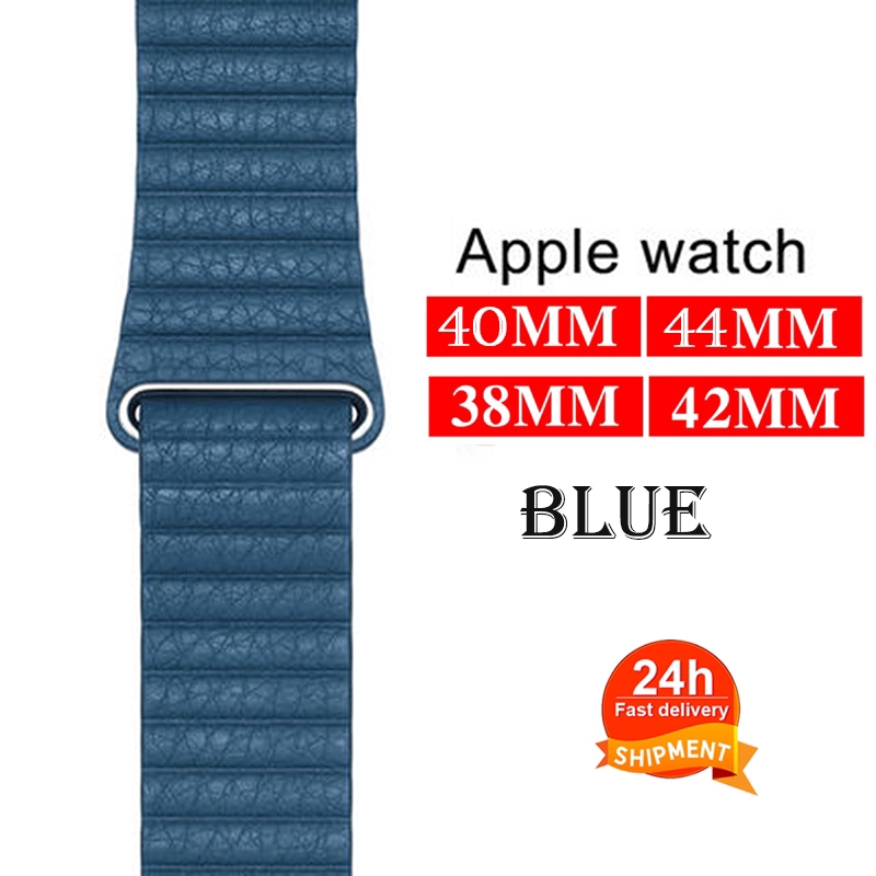 Dây đeo da thật cho đồng hồ Apple series 5/4/3/2/142 Mm 38 Mm 44 Mm 40 Mm