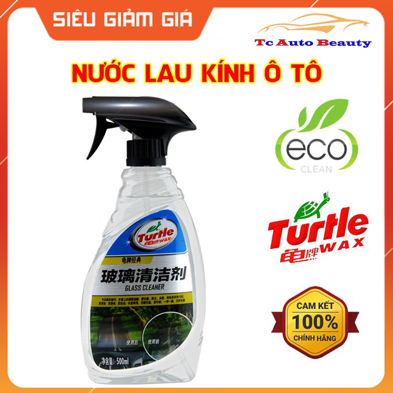 Nước lau kính ô tô chuyên dụng Glass Cleaner Turtle G-4420 dung tích 500ml -TC AUTO