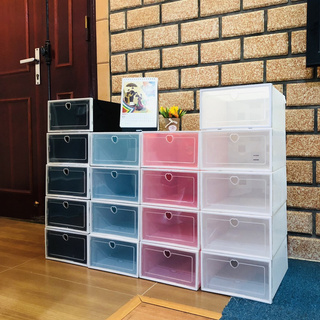 Hộp đựng giày nhựa cứng, Nắp và thân thay thế cho hộp giày size nam