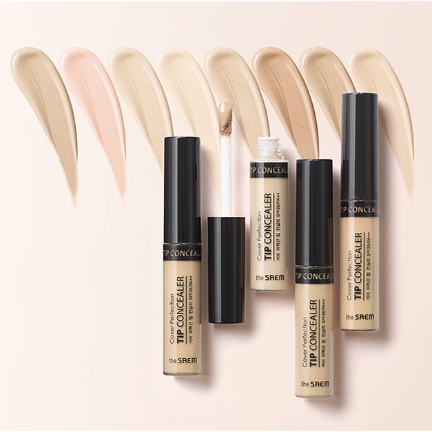 ✅[CHÍNH HÃNG] Kem che khuyết điểm The Saem Cover Perfection Tip Concealer (6.5g)