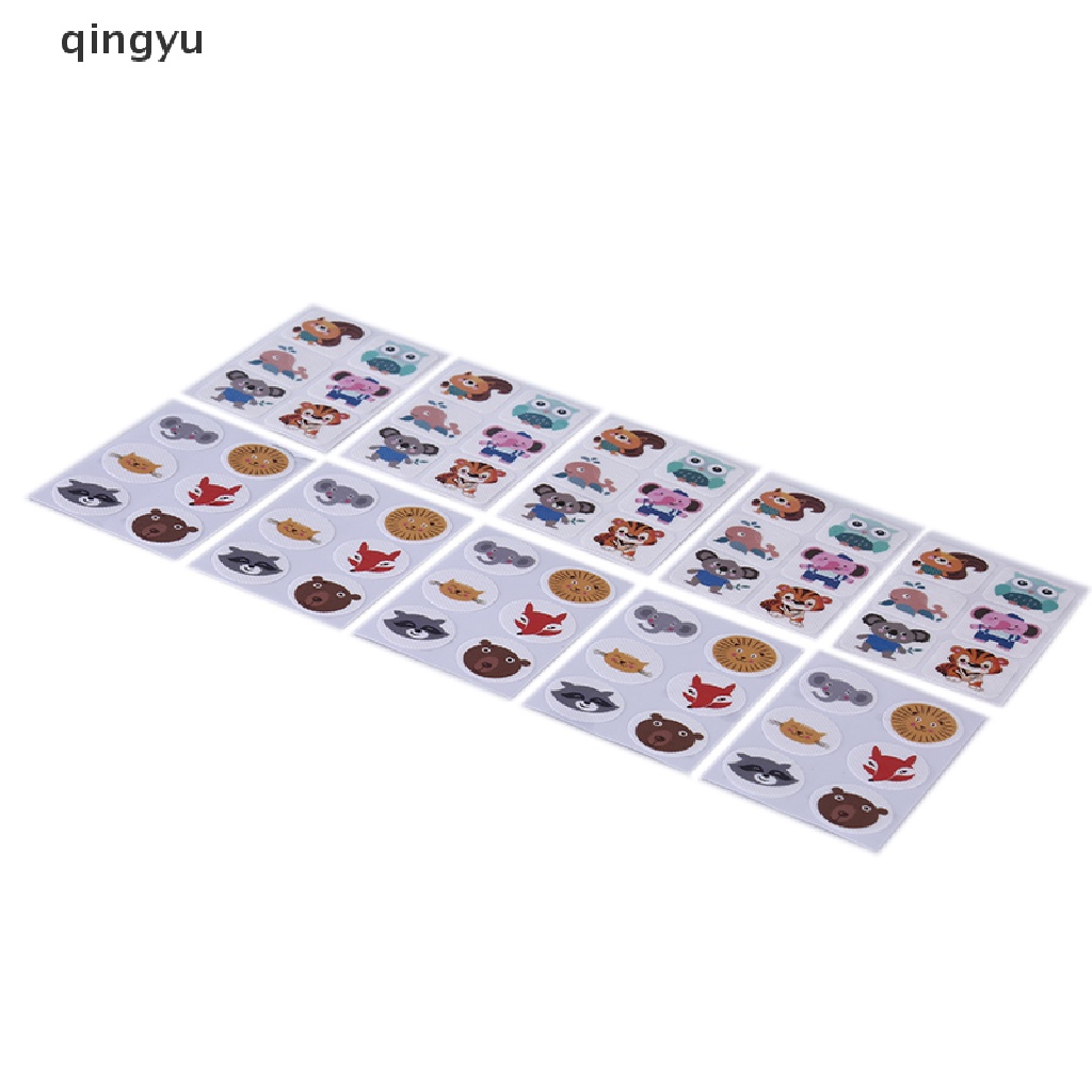 Set 10 Miếng Dán Chống Muỗi Họa Tiết Hoạt Hình Cho Bé