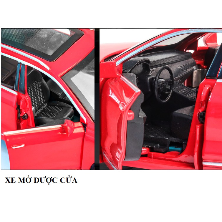 Xe mô hình ô tô Audi Q8 bằng KIM LOẠI đồ chơi trẻ em - Xe tỉ lệ 1:32 mở được cửa có đèn và âm thanh động cơ
