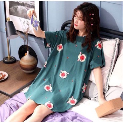 Váy ngủ hoạt hình cute đồ ngủ mặc nhà mềm, mát, mỏng sia clothing | BigBuy360 - bigbuy360.vn