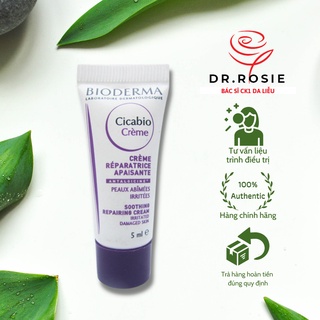 Mẫu dùng thử Sample Kem dưỡng phục hồi Bioderma Cicabio Creme- Dr. An Khang